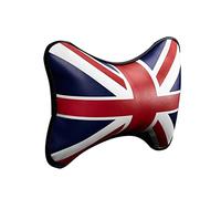 Bavokon British Flag Neck Pillow for Travel,Union Jack UK Car Decorations Headrest Cushion - Queen's Jubilee Decorations for Auto Travel Camping Hiking