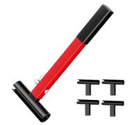 Bavokon Door Gap Adjustment Tool, 4 in 1 Door Hinge Adjuster Repair Tool Set, Non-Slip Hardware for Commercial Sliding Closer Adjustment Hotel Garage Woodworkers Carpenters Handymen Bathroom