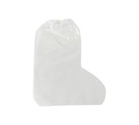 Bavooty Waterproof Shoe Covers, Disposable Waterproof Shoe Covers,Plastic Shoe Covers,Non-slip,Extra Large,for Men and Women,Outdoor,transparent,38 * 30cm,15 pairs