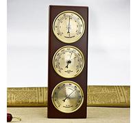 BAWAQAF Barometer,Traditional Weather Station,Barometer thermometer hygrometer weather station,Barometers for the home indoor outdoor