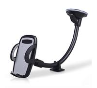 BAWAQAF Car Phone Holder Mobile Phone Support Telephone Car Holder Stand Long Arm Windshield Mount,Fit for iPhone 11 Pro Max 12 pro max 12Min