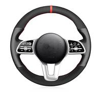 BAWAQAF Fit For Mercedes Benz Sprinter 2018-2021,Hand-stitched steering wheel cover,DIY steering wheel cover,Car interior accessories
