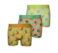 Bawbags Citrus 3-Pack Technical Boxers M - Mens Boxers - Moisture Wicking Breathable Fabric - Rude Funny Underwear for Men - Comfortable Sports Performance Novelty Mens Underpants Comedy Gift Idea