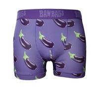 Bawbags Cool De Sacs Aubergine Technical Boxer Shorts S Purple