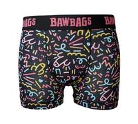 Bawbags Cool De Sacs Cockadoodle Technical Boxer Shorts XL Black