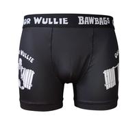 Bawbags Cool De Sacs Oor Wullie Fence Technical Mens Underwear Boxer Shorts Trunks XXXL Black