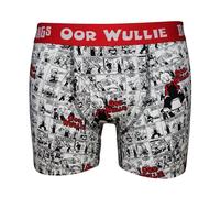 Bawbags Oor Wullie Annual Cotton Boxer Shorts - 2XL White