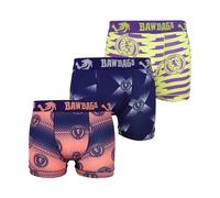 Bawbags Scotland National Team 3-Pack Mens Cool De Sacs Boxers - World Cup 2026 Multi-Pack - Technical Moisture Wicking Underwear Gift Set