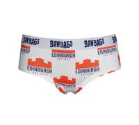 Bawbags Technical Performance Edinburgh Away Ladies Underwear 14 - Womens Underwear - Moisture Wicking Breathable Fabric - Rude Funny Sports Underwear for Women - Performance Novelty Fitness Gift