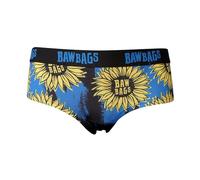 Bawbags Technical Performance Sunflowers Ladies Underwear - Womens Underwear - Moisture Wicking Breathable Fabric - Rude Funny Underwear for Women