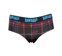 Bawbags Women's Cool De Sacs Techno Tartan Technical Underwear 6 Multicolour