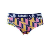 Bawbags Women's Scotland National Team Retro '88 Technical Underwear - 12 95% Polyester Multicolour