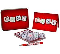 Bawdy Games C*NT The Outrageous Four Letter Swear Word Dice Game - Funny Swearing Rude Gift Idea for Him, Her, Birthday, Pub, Stag, Hen, Parties, Fun & Laughter! - NSFW