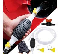 Baweilder Multifunction Liquid Sucker, 2024 New Multifunction Liquid Sucker, Sucker Car Fuel Tank, Manual Fuel Transfer Pump Portable Siphon Pump for Gasoline Diesel And Other Liquid Water (1 M)
