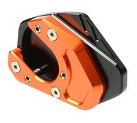 BAWHO Motorcycle Foot Side Stand Motorcycle CNC Kickstand Enlarge Plate Foot Side Stand Extension Pad For DUKE 200 250 390 RC390 RC690 RC990 RC950 RC 390 690 990 950 Kick