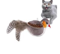 Bawiaueu Cat Bird Toy - Flapping Wings Simulated - Realistic Bird Cat Toy | for Mental Stimulation Physical Exercise Boredom Relief Indoor Outdoor Kitten Exercise Birthday Christmas Easter Home