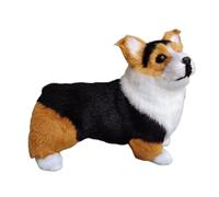 Bawiaueu Dog Stuffed Animal - Realistic Decorative Doll | Stuffed Puppy Dolls Companion Pet,for Bedroom Table Kitchen Office Shelf Apartment Window Birthday Party Housewarming Adults