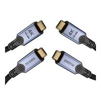 BAWIOFIAU USB c Cables,20gbps USB c 3.2 gen 2,4k@60Hz Video,usbc Cable Monitor,240w USB Cables,high Speed USB c Data Transfer Cables,3.3FT 2 Pack USB c Cord Compatible with Thunderbolt 4/3