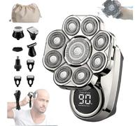 Bawldy 9.0 Shaver,Bawldy 9.0 Bald Head Shaver for Men,9D Floating Head, IPX7 Waterproof, Wet/Dry Use, LED Display, Baldie Pro for Travel, Home & Office