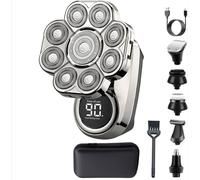 Bawldy 9.0 Shaver, IPX7 Wet & Dry Shaving Bawldy 9.0 Ultra Shaver (9-Head (9370))