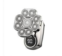 bawlyd Head Shavers for Bald Men, 9D Floating Blades, IPX6 Waterproof, 2-Hour Charging for 90 Minutes of use. (Silver)