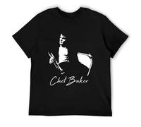 BAWUN Bartholomew Chet-Baker-Jazz-T-Shirt-Hippie-Clothes-Summer-top-Boys-Animal-Print-Shirt-Graphic-t-Shirt