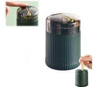 BAWUTZ Automatic Pop Up Toothpick Dispenser, Premium Toothpick Dispenser, Pop Up Toothpick Holder Dispenser,Light Luxury Style Pop Up Toothpick Dispenser, Automatic Toothpick Dispenser (Grün,1PC)