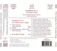 BAX: SYMPHONY NO. 2; NOVEMBER WOODS NEW CD