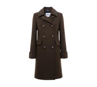 Baxar Deluxe Coat - female - Bazar Deluxe - Double-Breasted Coats - Brown - M - Coats M