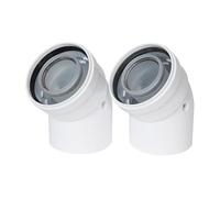 BAXI Multifit Flue Elbow 135° Pair