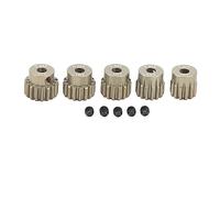 Baxnore 0.6M Pinion Gear Set Aluminium Alloy 3.175mm Hole 13T 14T 15T 16T 17T Pinion Motor Gear for SCX10 TRX4 1/8 1/10 Crawler