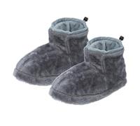 Baxnore 1 Pair Heated Boots Nonslip Thick Warm Electric Heating Slippers 5 Level Adjustable Heating Temperature Foot Warmer for Home Office and Daily Indoor Use