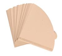 Baxnore 100PCS Natural Unbleached Coffee Filter Paper Cone Shaped Brewing Filters for Home Office Restaurant Kitchen Use Made of Wood Pulp 104g 143g (V60)