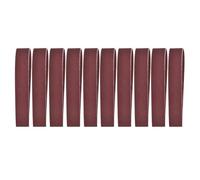 Baxnore 10pcs Aluminum Oxide Sanding Belts 760x25mm High Performance Abrasive Bands for Wood Metal Grinding and Polishing 240 to 1000 Grit Variety Pack