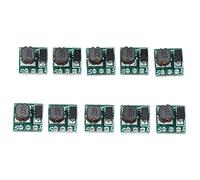 Baxnore 10Pcs DC DC Boost Converter Module Professional Grade Voltage Regulator Board Transforms 1.5V to 5V for Electronic Prototyping and Circuit Design