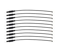 Baxnore 10Pcs High Gain Copper Tube Dual Band 2.4G 5.8G Omnidirectional Receiver Antennas for Smart Home Devices Drones Signal Transmission