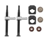 Baxnore 2 Set Chain Bar Tensioner Adjuster Kit, Aluminum Chain Saw Tensioner Repair Kit, Wear Resistant Chain Saw Tensioner Adjuster Kit for Chain Saw