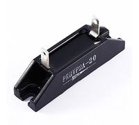 Baxnore 20KV 2A High Voltage Silicon Rectifier Diode PRHVP2A20 Single Phase Low Leakage Current for Power Electronics Circuits Black 18x19x75mm