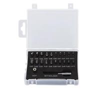 Baxnore 22PCS Broken Bolt Remover Set Premium High Speed Steel Screw Extractor Kit Professional Grade Stripped Screw Removal Tool for Automotive Home Mechanical Repairs