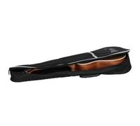 Baxnore 26 Inch Ukulele Case Gig Bag with Adjustable Dual Shoulder Straps Outside Pocket Shockproof Backpack for Travel Playing Oxford Cloth Cotton Black