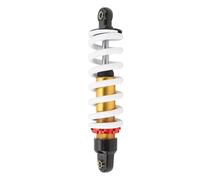 Baxnore 280mm Motorcycle Shock Absorber 11mm High Performance Spring Adjustable Suspension Damper Smooth Ride Comfort Rugged CNC Aluminum Alloy Construction for ATV Go Kart Scooter