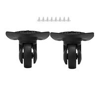 Baxnore 2PCS A52 PP PET Casters, Luggage Replacement Wheel, Mute Universal Wheel, Suitcase Replacement Wheel, Mute Single Row Wheel for Luggage