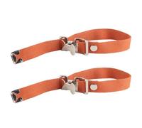 Baxnore 2PCS Adjustable Leg Band Straps for Drywall Stilts, Heavy Duty Nylon Aluminum Buckle Replacement Parts, Universal Fit Painting Construction Street Performance Stilts