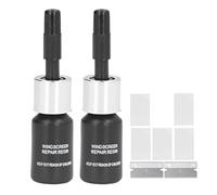 Baxnore 2PCS Car Windshield Repair Kit Professional Grade Crack Repair Fluid DIY Glass Fix Solution for Automotive and Home Use High Strength Formula 21g