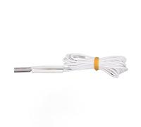 Baxnore 3D Printer Heater Element High Temperature 70W Heater Compatible with V6 HOTEND PT100 for Volcano MK8 Extruder for CR 10 Ender 3 V2 Stainless Steel Copper Silicone 6x20mm 1 (24V)