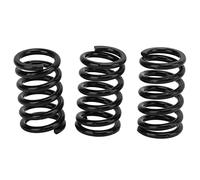 Baxnore 3Pcs Tremolo Arm Tension Springs Durable Metal Rocker Hold Fixed Position for Jazz Electric Guitar Bridge System Small Big (Black)