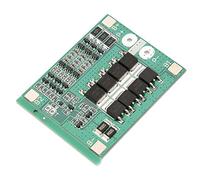 Baxnore 3S 12V 25A Lithium Battery Protection Board PCB with Balance Circuit Overcharge Overdischarge Overcurrent Short Circuit Protection for DIY Solar System Electric Vehicle Pow