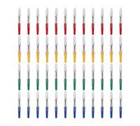 Baxnore 48Pcs Seam Rippers Professional Grade Stainless Steel Blades with Ergonomic Plastic Handles for Precision Stitch Removal for Sewing Quilting Cross Stitch Crafts Multipack A