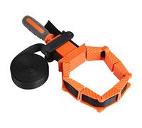 Baxnore 4M Nylon Woodworking Band Clamp, Strap Corner Tool with TPR Handle, 35°-135° Adjustable Framing Clamp for Polygons, Portable Furniture Assembly Kit