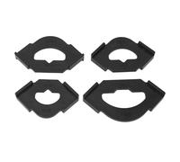 Baxnore 4PCS Radius Jig Router Template Set R20T20 R25T25 R30T30 R40T40 High Strength Plastic Corner Routing Guide for Professional Woodworking Projects